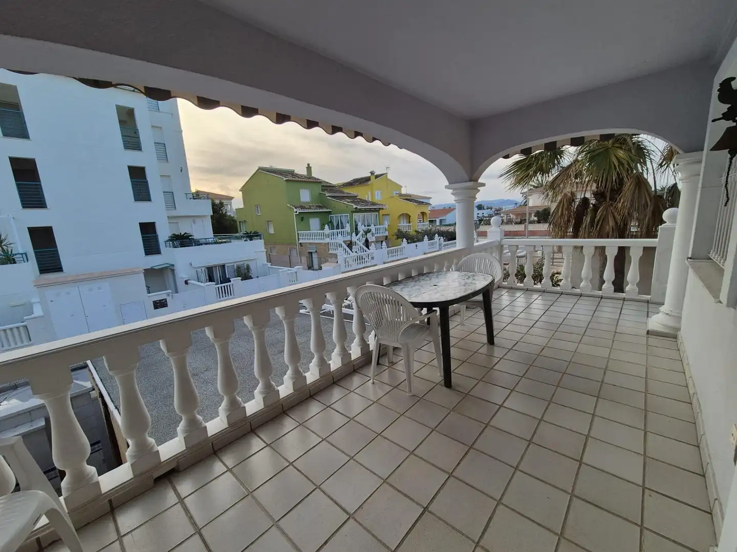 Terrace of Detached homes for sale in Oliva  with Air Conditioner, Heating and Private garden