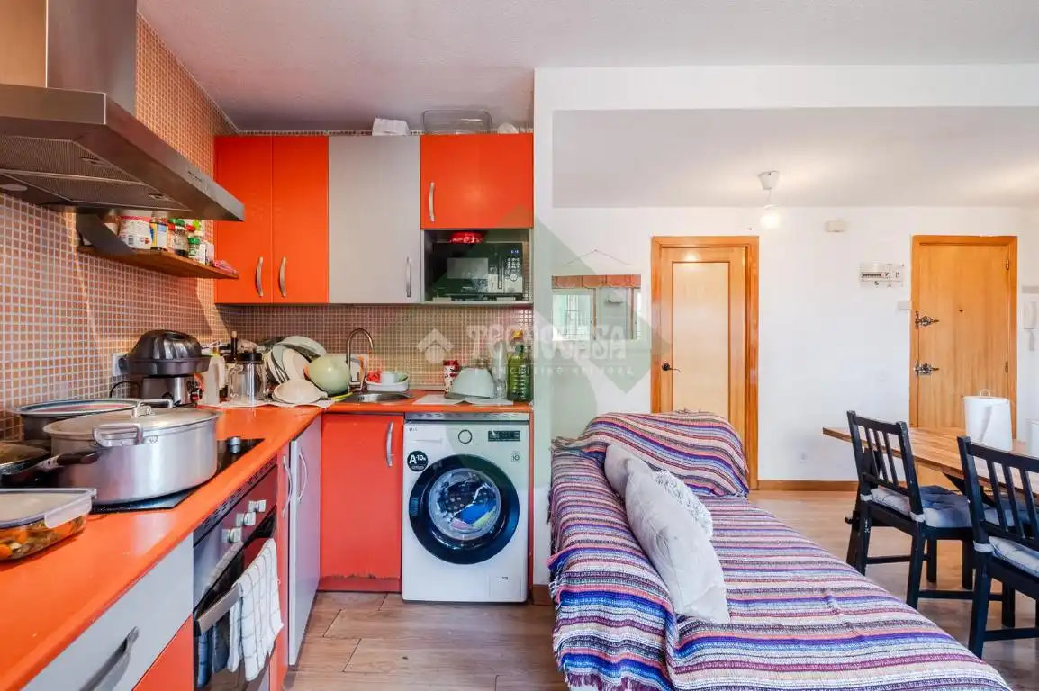 Kitchen of Flat for sale in Madrid  with Air Conditioner and Balcony