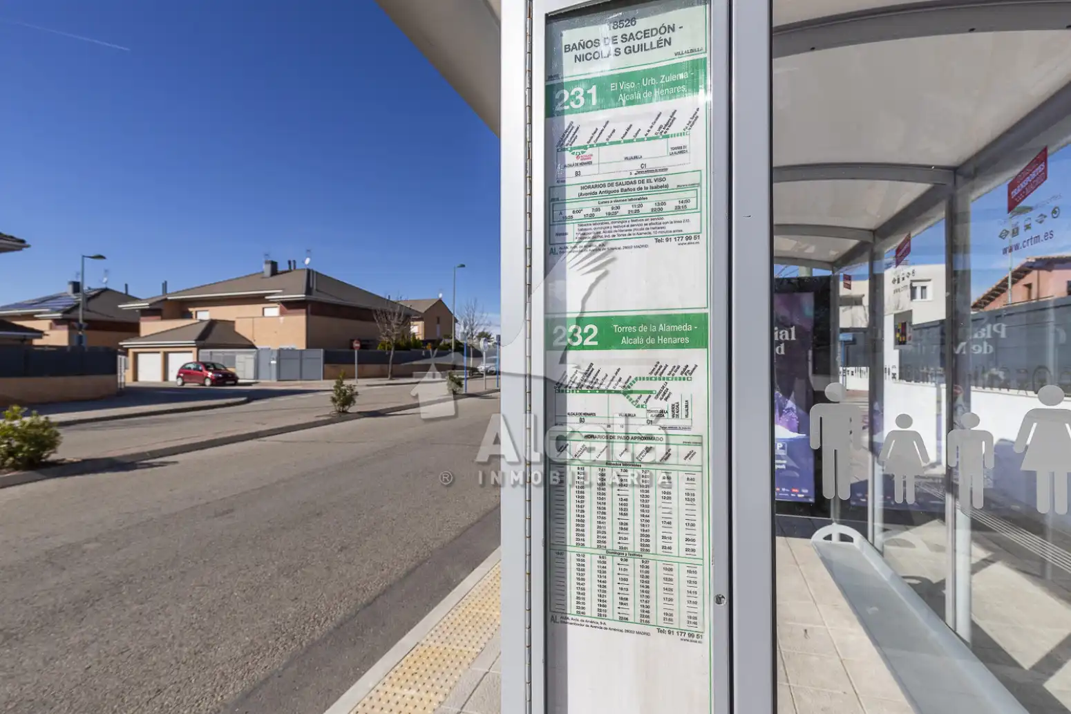 Parkplatz von Wohnung zum Verkauf in Villalbilla mit Klimaanlage, Heizung und Terrasse