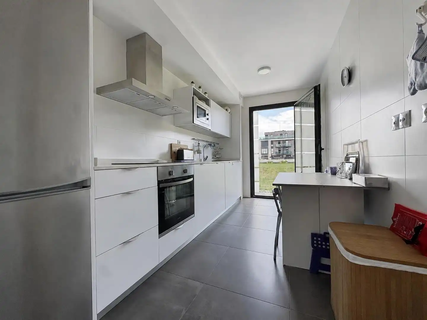Küche von Wohnung zum Verkauf in Santa Cruz de Bezana mit Heizung und Möbliert
