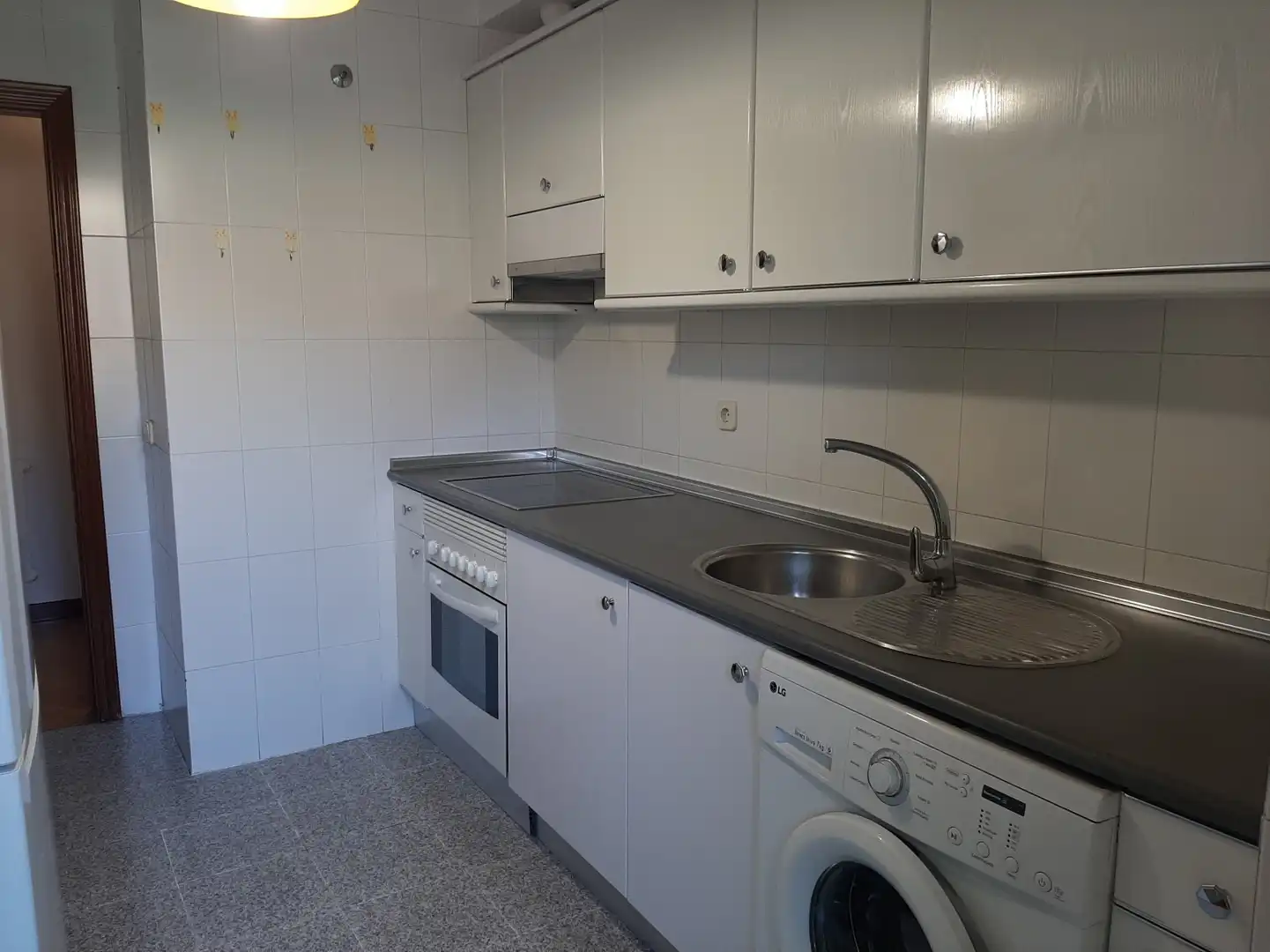 Küche von Wohnung zur Miete in Alcalá de Henares mit Klimaanlage, Heizung und Parkett
