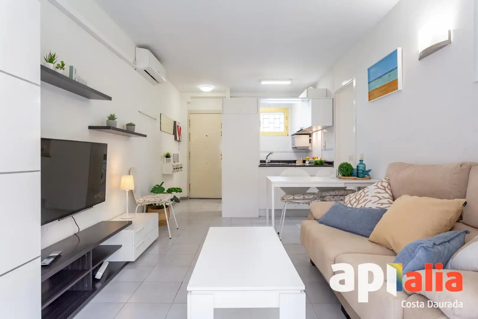 Sala de estar de Piso en venta en Platja de Ponent