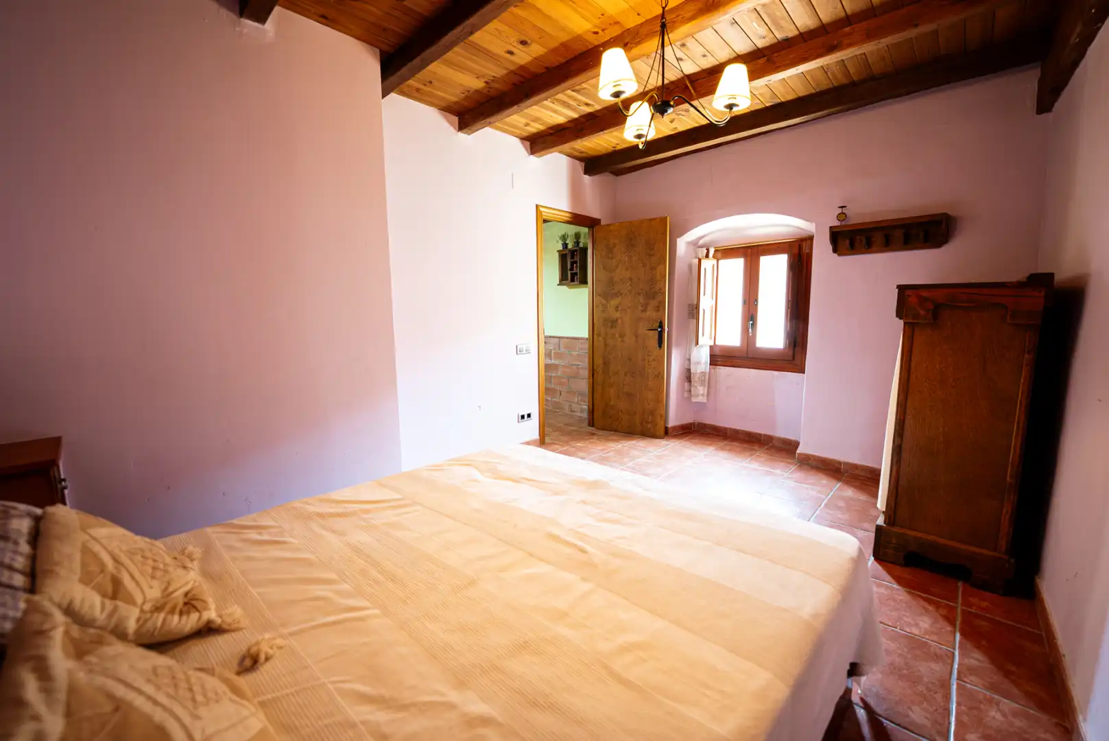 Bedroom of Flat for sale in Vilanova de Prades  with Heating, Furnished and Oven
