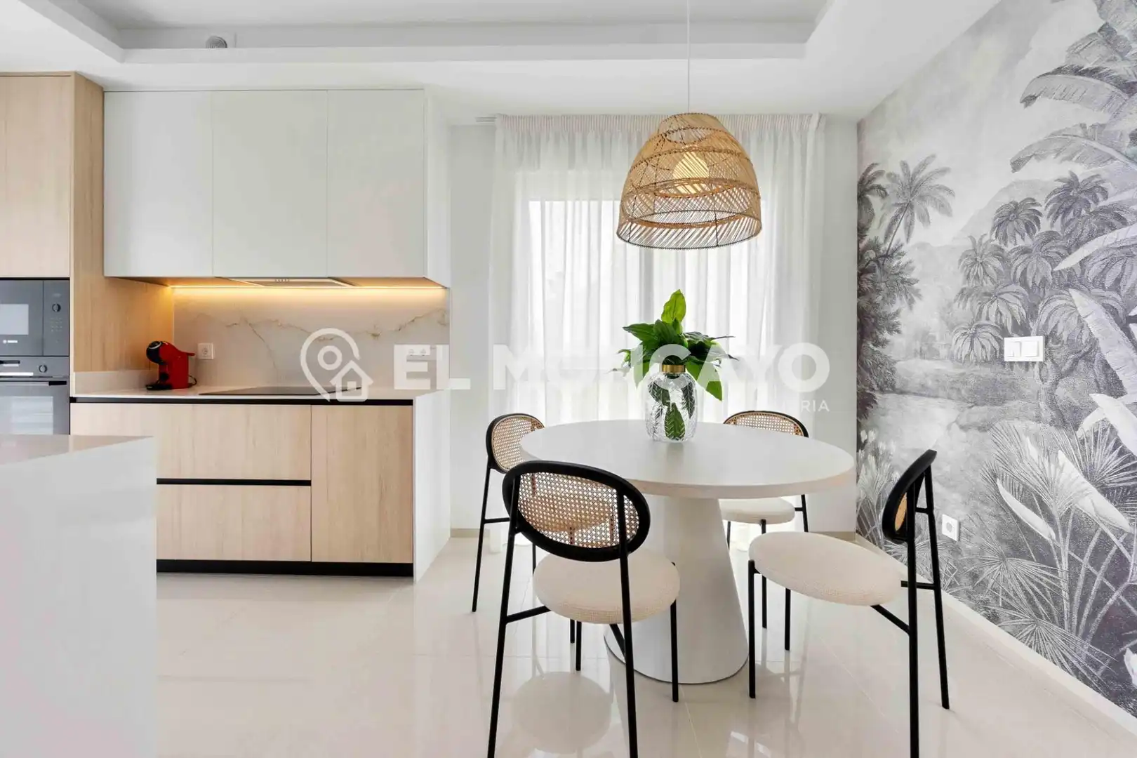 Menjador de Apartament en venda en Rojales amb Aire condicionat, Calefacció i Jardí privat