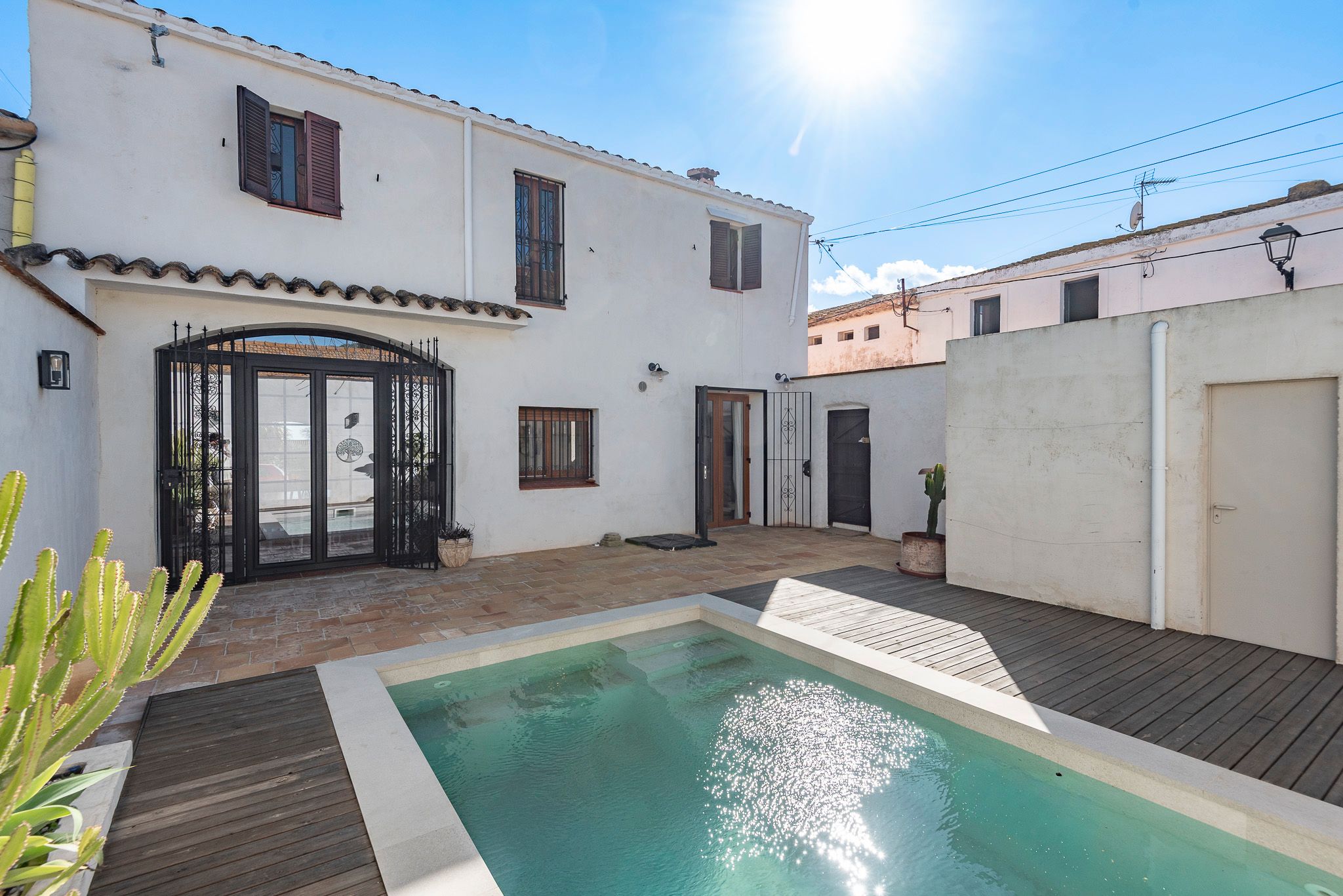 Piscina de Casa o xalet en venda en Sant Jaume dels Domenys amb Calefacció, Traster i Piscina