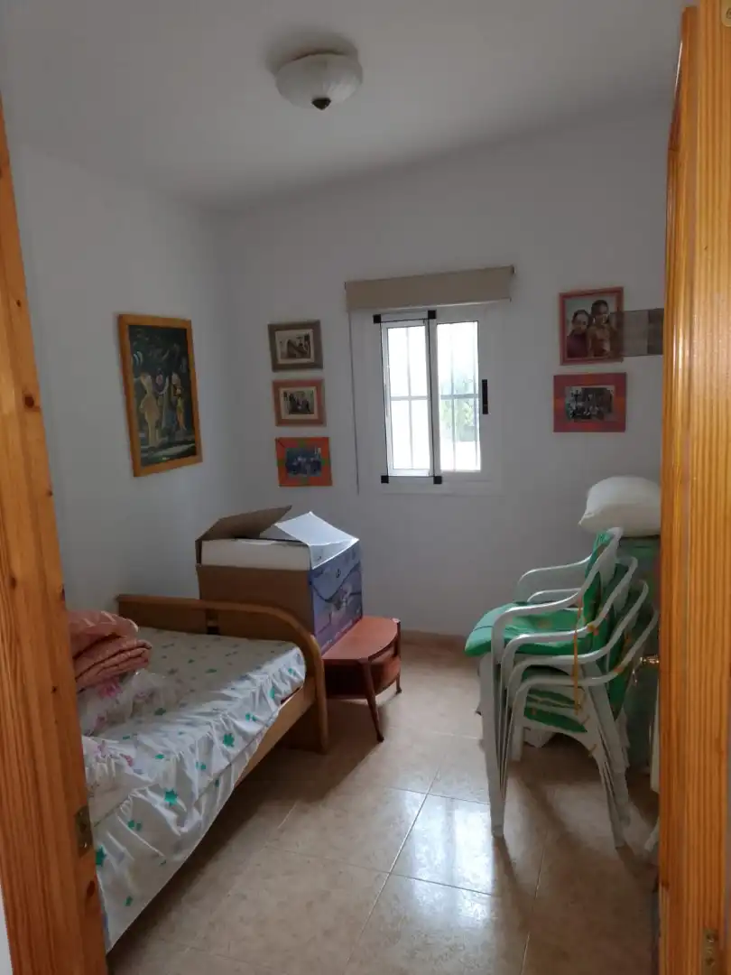 Dormitori de Casa o xalet en venda en Tibi amb Jardí privat, Terrassa i Moblat
