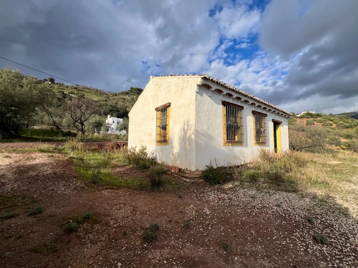 Vista exterior de Casa o xalet en venda en Riogordo