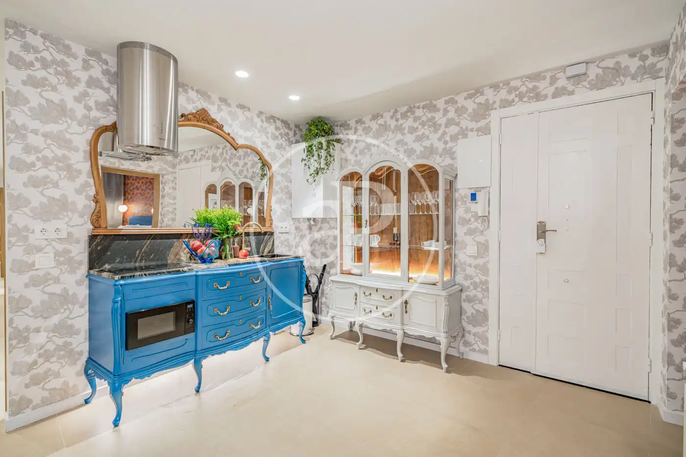 Kitchen of Flat for sale in Madrid  with Air Conditioner, Heating and Furnished