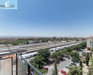 Exterior view of Attic for sale in  Granada Capital  with Air Conditioner and Balcony