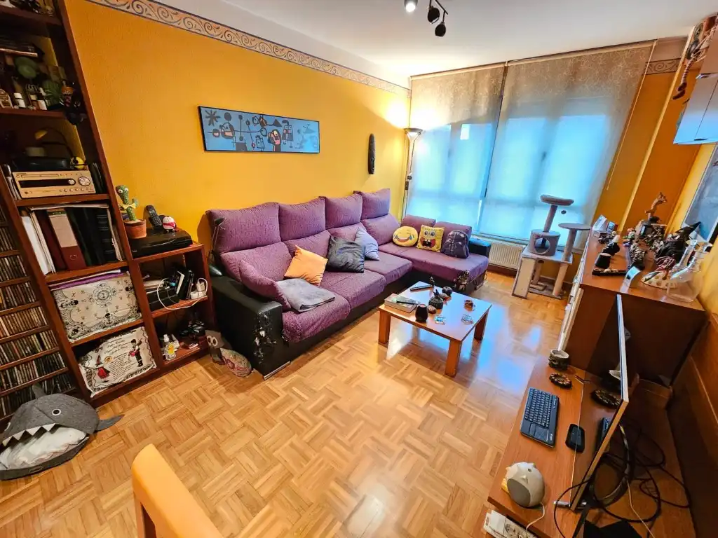 Sala d'estar de Pis en venda en Avilés