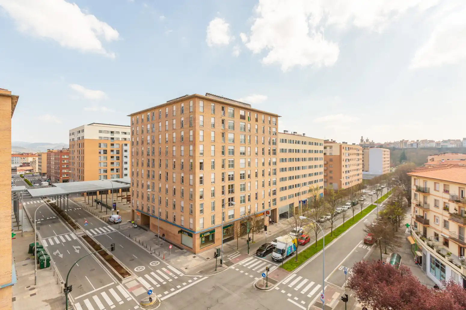 Exterior view of Flat for sale in  Pamplona / Iruña  with Heating and Parquet flooring