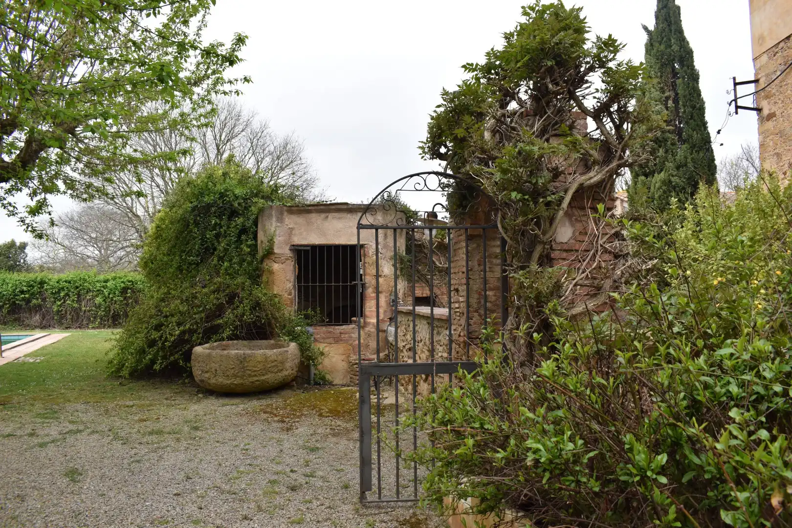 Garten von Country house zum Verkauf in Forallac mit Heizung, Privatgarten und Terrasse
