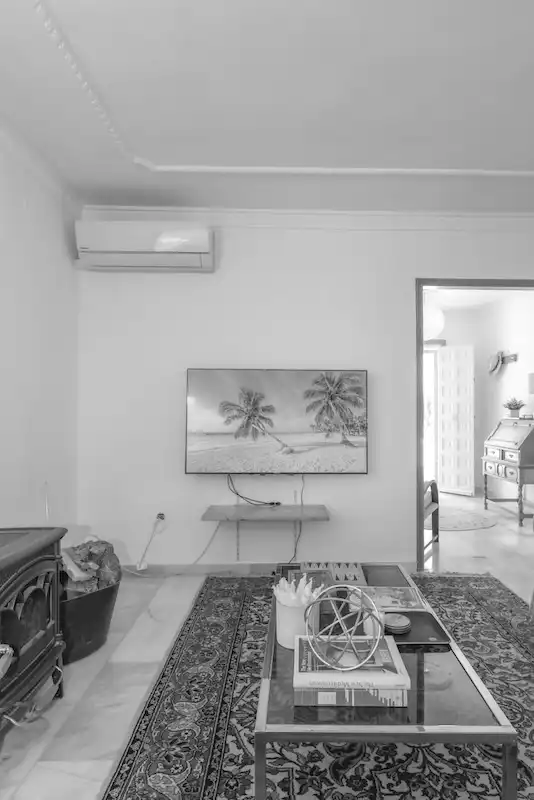 Sala d'estar de Casa o xalet en venda en Guaro amb Jardí privat i Piscina