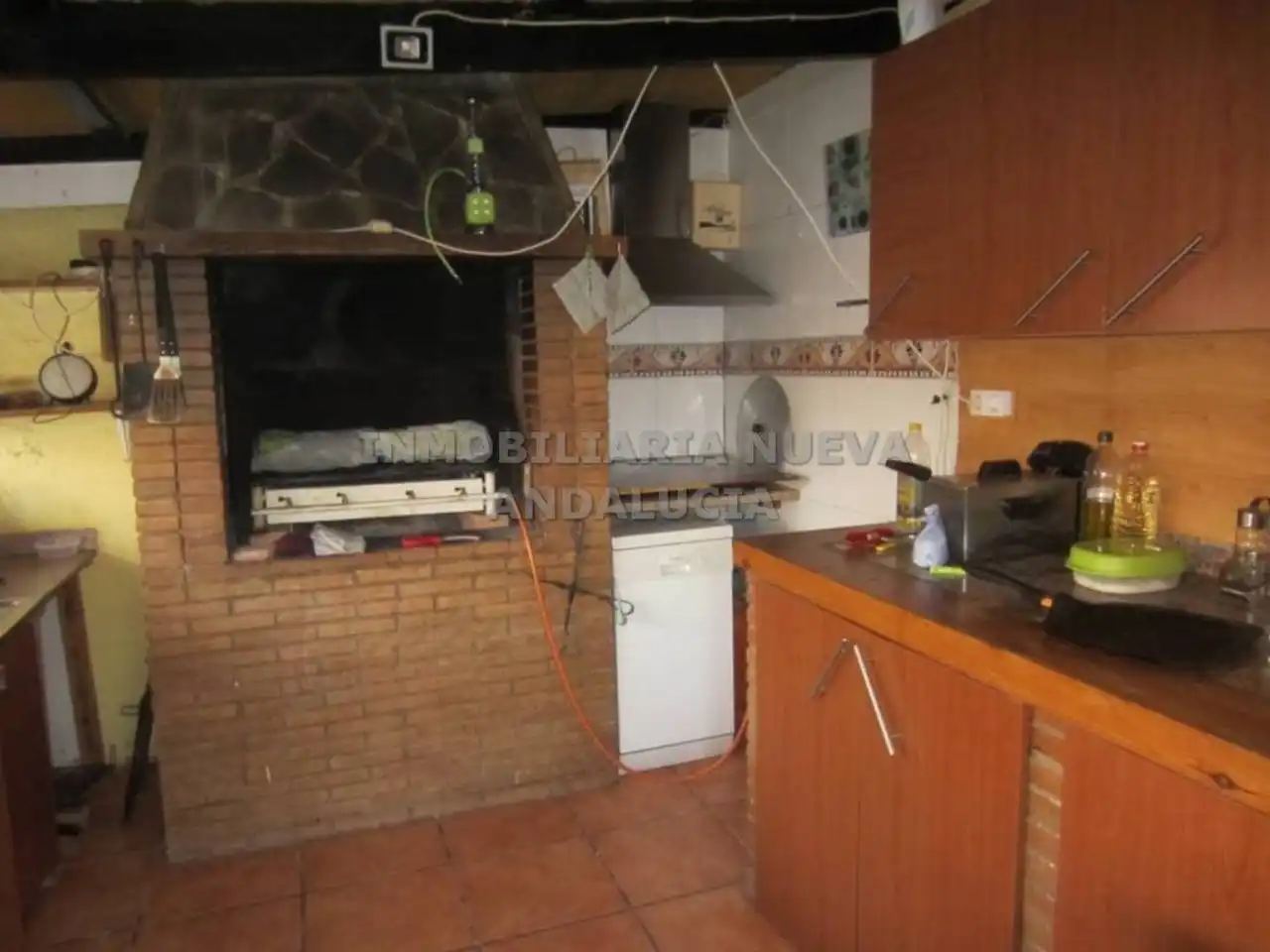 Cuina de Casa o xalet de lloguer en Almería amb Aire condicionat, Calefacció i Moblat
