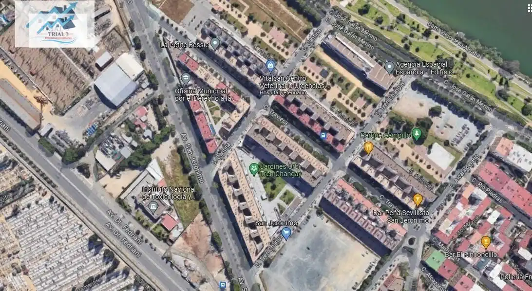 Vista exterior de Piso en venta en Sevilla con Jardín privado y Terraza