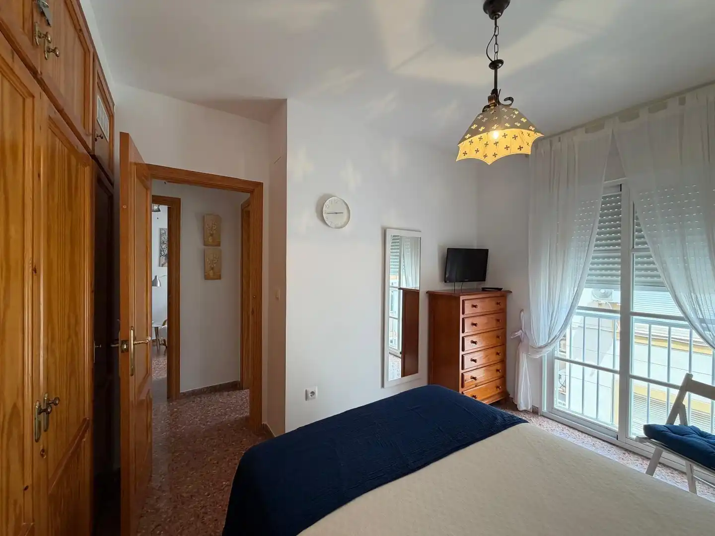 Bedroom of Apartments for sale in Gualchos  with Air Conditioner, Terrace and Furnished