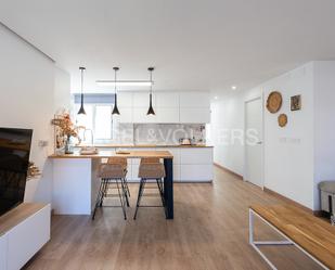 Kitchen of Apartment to rent in  Valencia Capital  with Air Conditioner, Heating and Furnished