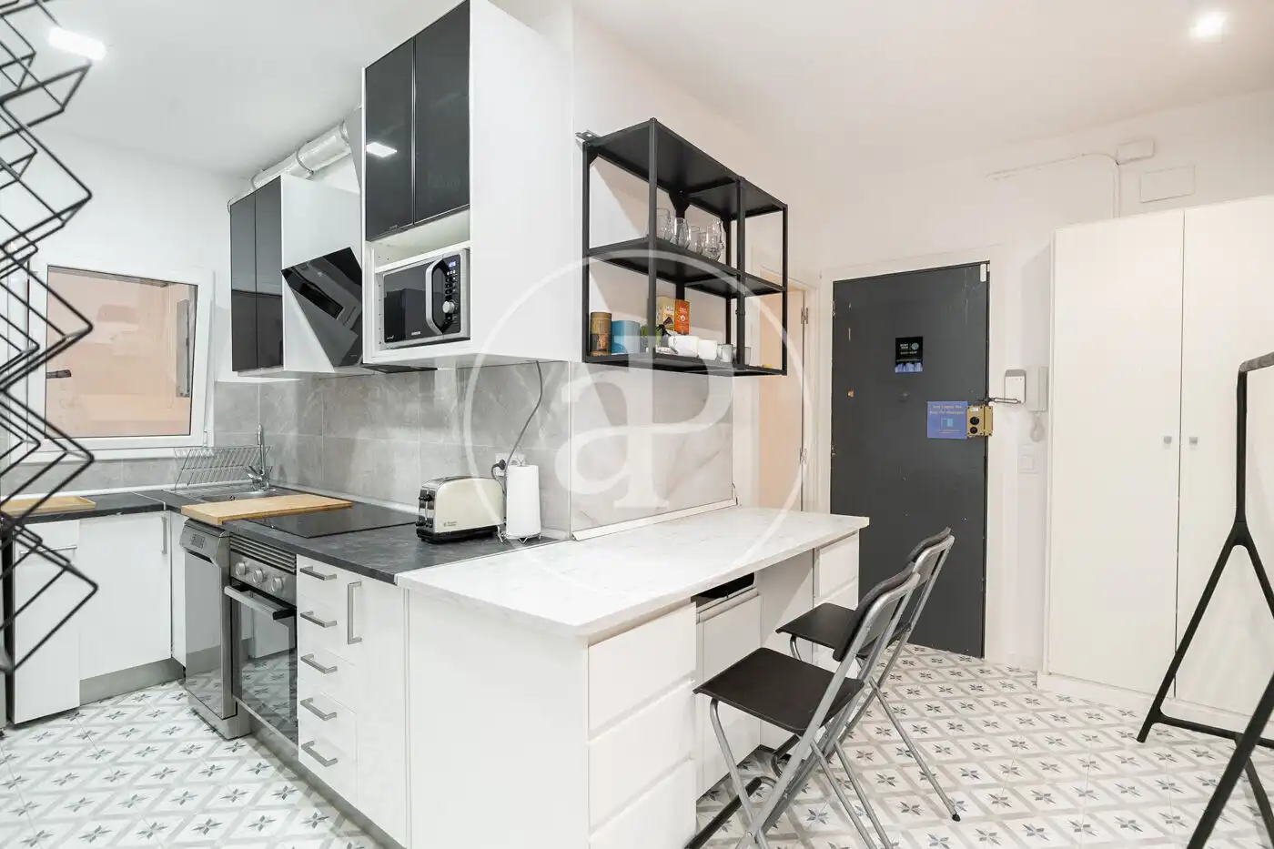Küche von Wohnung zum Verkauf in Barcelona mit Heizung