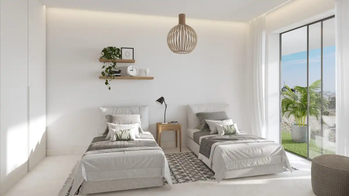 Dormitori de Casa o xalet en venda en Fuengirola amb Aire condicionat, Jardí privat i Terrassa
