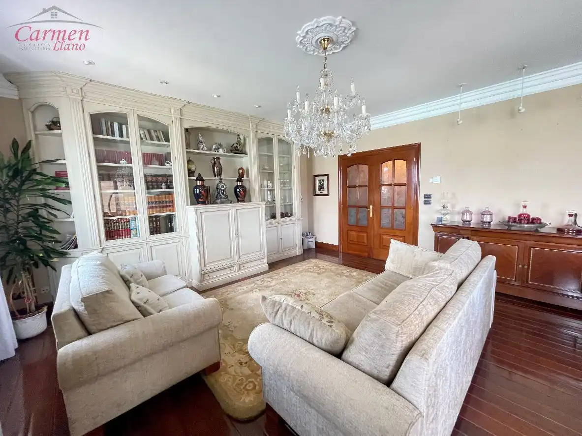 Sala de estar de Dúplex en venta en Getxo  con Calefacción, Terraza y Trastero