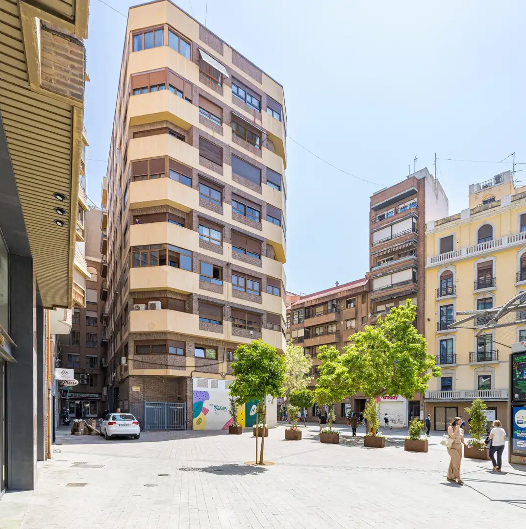 Vista exterior de Pis en venda en Murcia amb Aire condicionat, Parquet i Traster