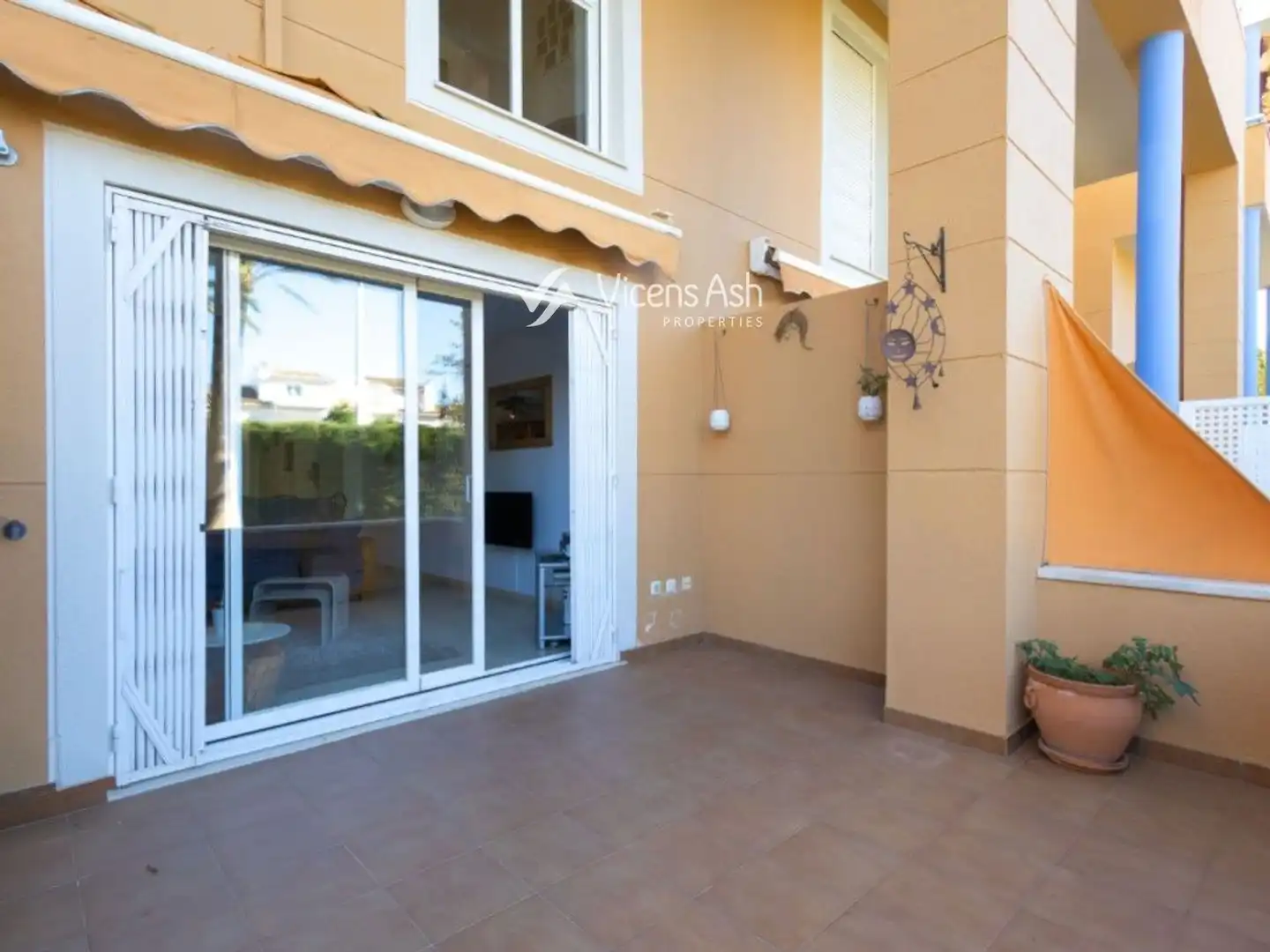 Terrasse von Wohnung zum Verkauf in Jávea / Xàbia mit Klimaanlage, Terrasse und Schwimmbad