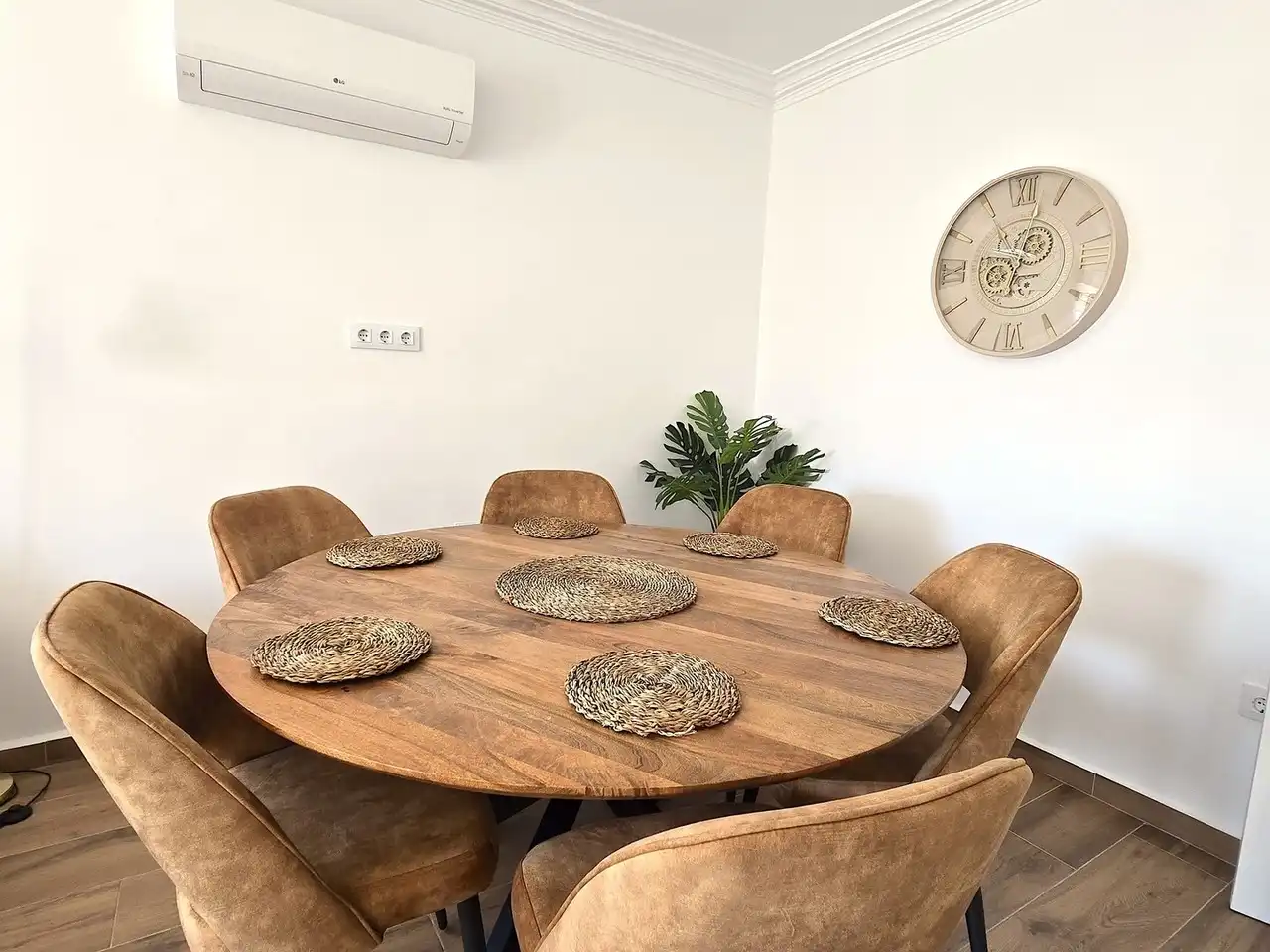 Dining room of Houses for sale in Mojácar  with Air Conditioner, Terrace and Swimming Pool