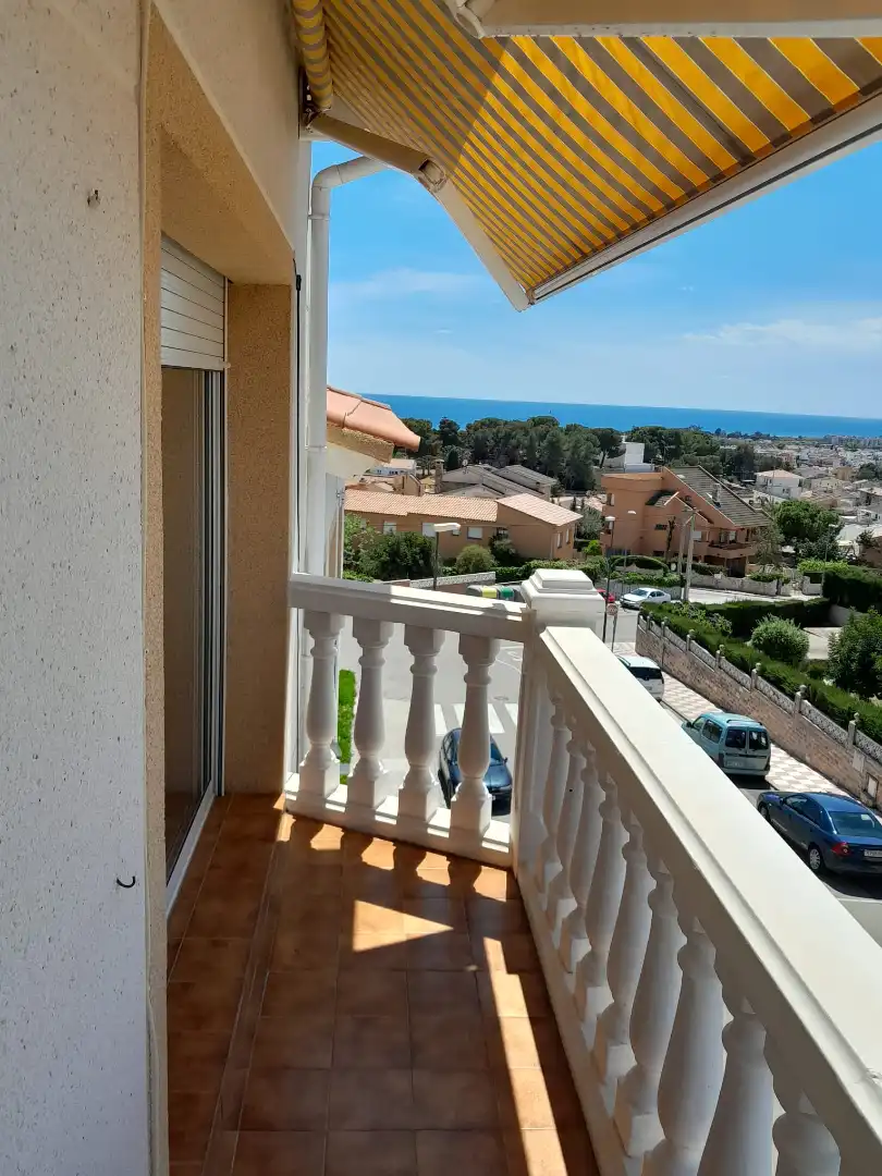 Balcony of Attic for sale in Creixell  with Heating, Terrace and Oven