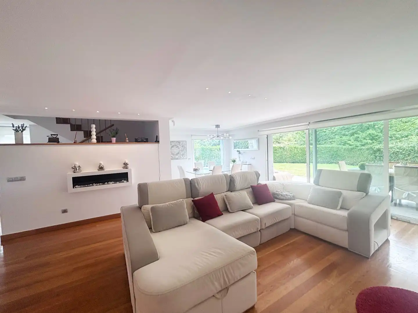Sala de estar de Casa o chalet en venta en Hondarribia con Calefacción, Jardín privado y Terraza