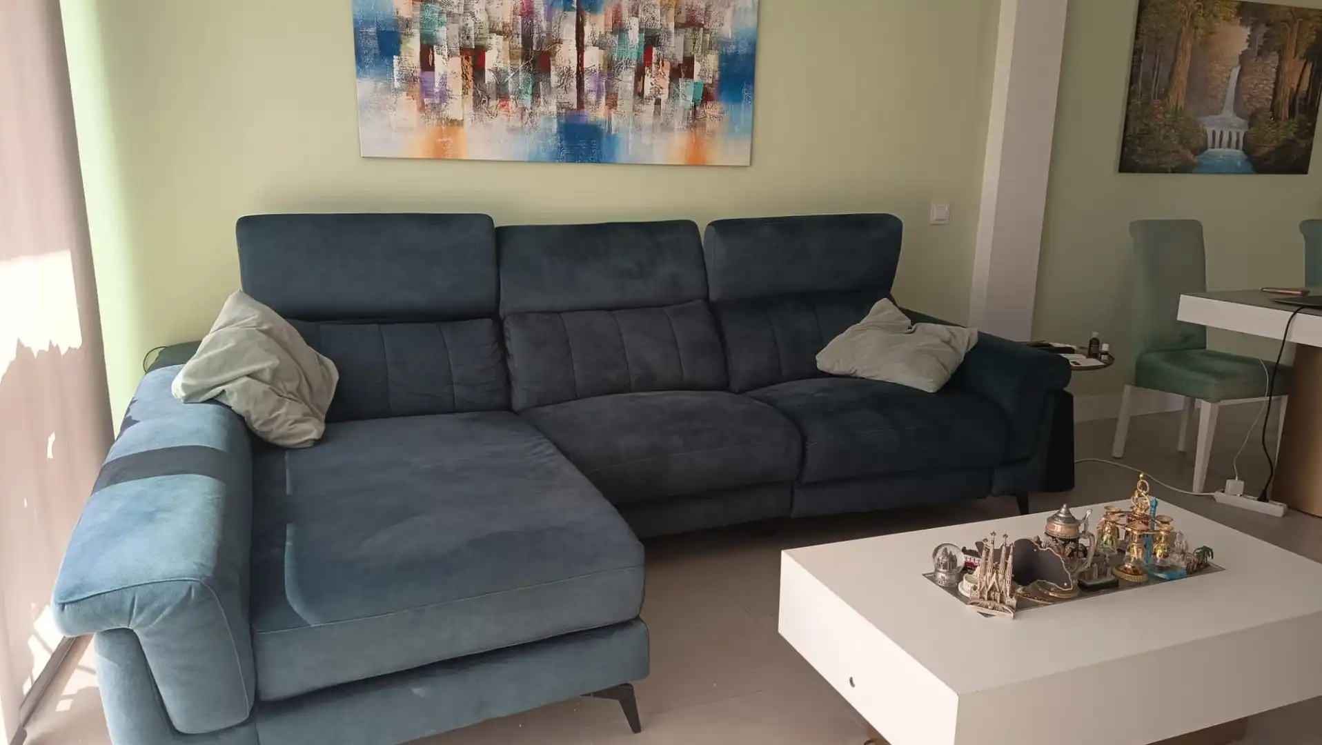 Living room of Flat for sale in Málaga  with Air Conditioner, Private garden and Terrace