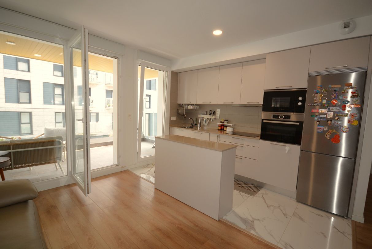 Kitchen of Flat for sale in Irun   with Heating, Private garden and Terrace