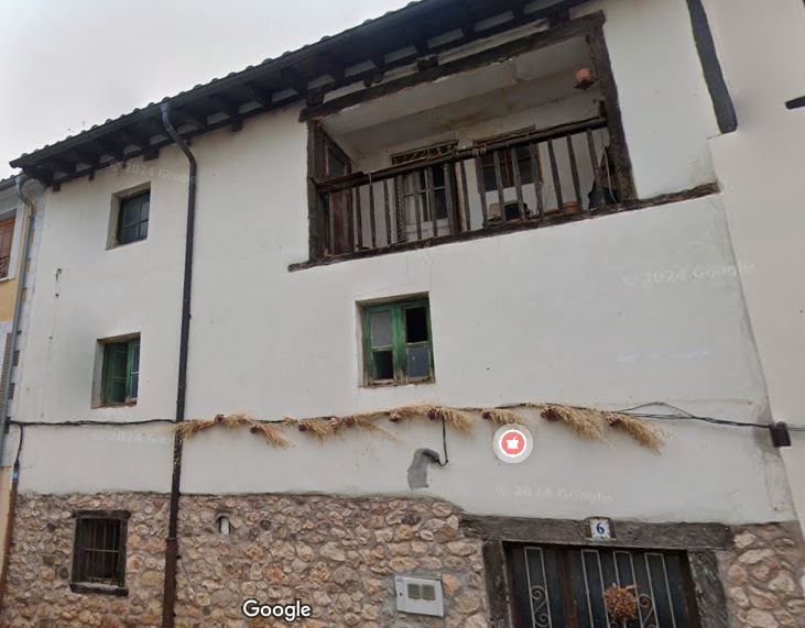 Vista exterior de Casa adosada en venda en Covarrubias
