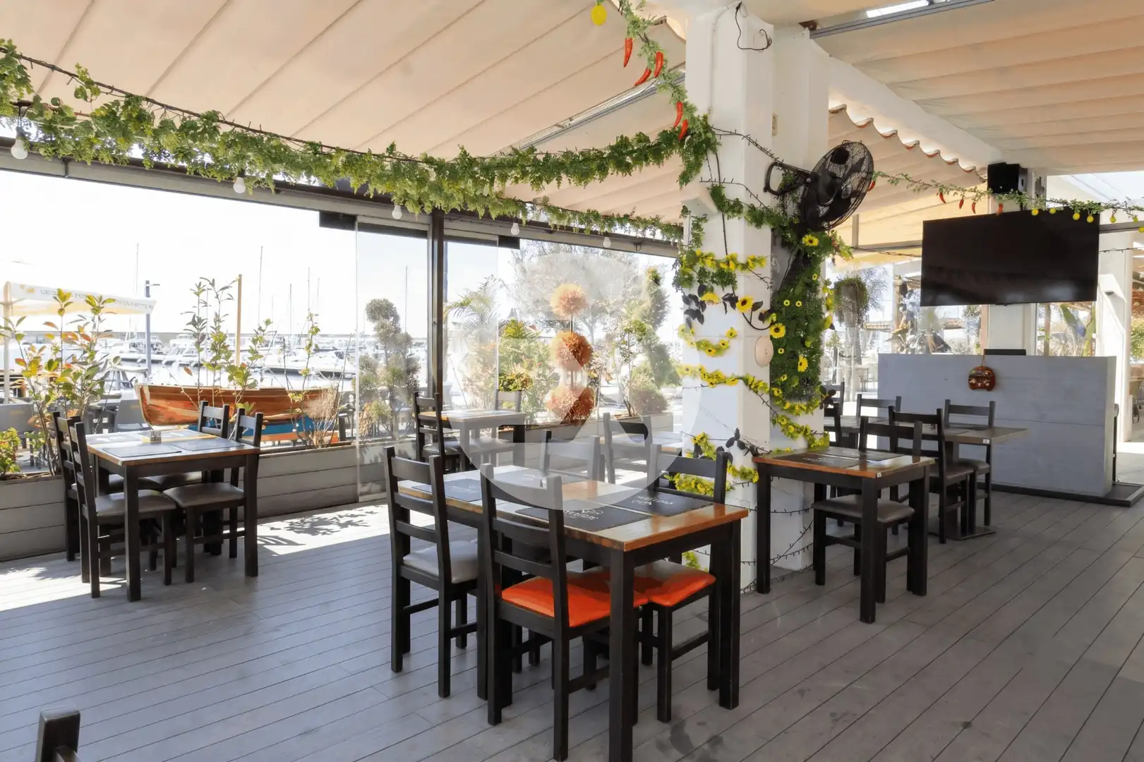 Terraza de Local en traspaso en Sitges con Aire acondicionado, Terraza y Amueblado