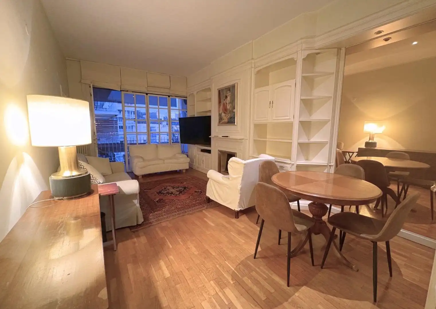 Sala d'estar de Pis de lloguer en Barcelona amb Aire condicionat, Calefacció i Terrassa
