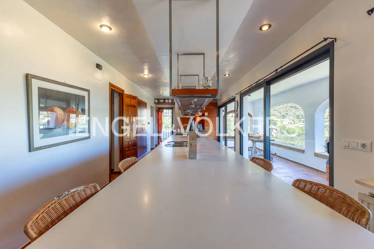 Kitchen of Houses for sale in Jávea / Xàbia  with Air Conditioner, Heating and Private garden