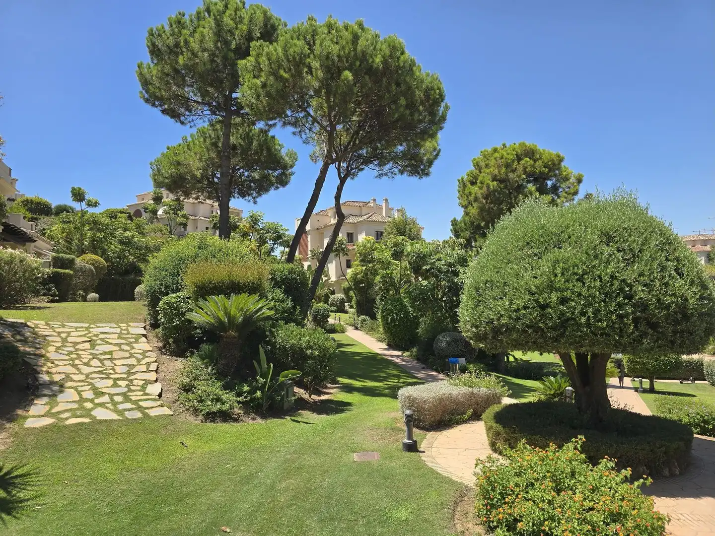 Garden of Flat for sale in Benahavís  with Air Conditioner, Furnished and TV