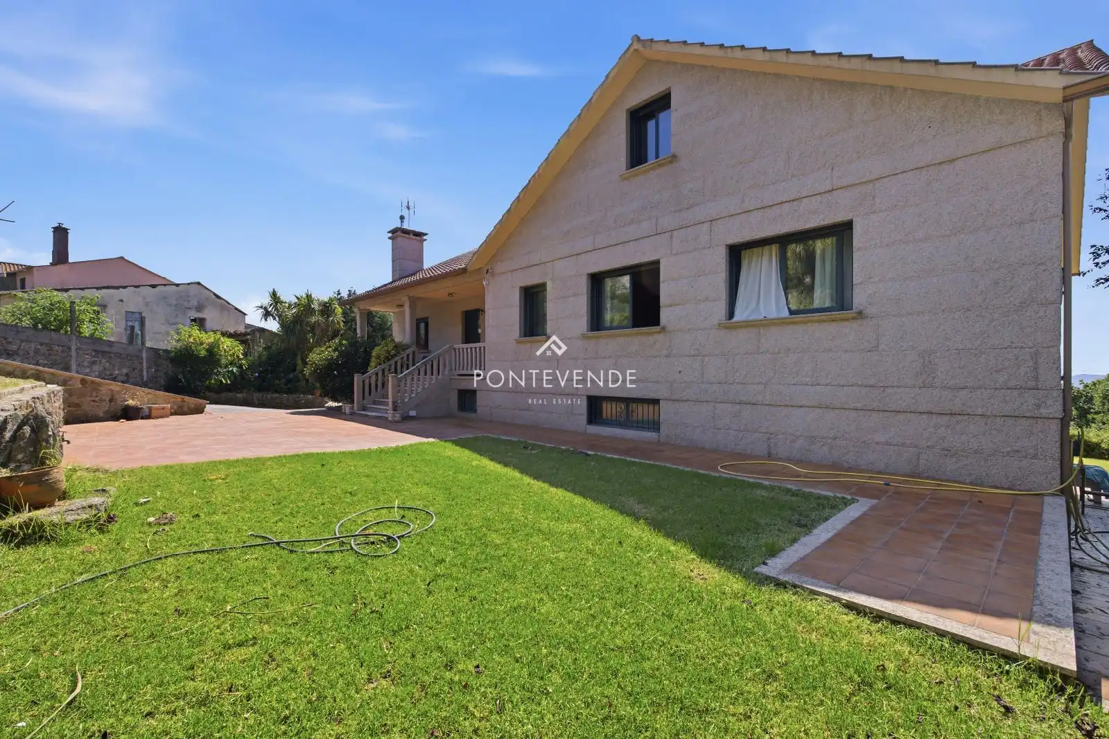 Jardín de Casa o chalet en venta en Marín con Calefacción, Terraza y Trastero