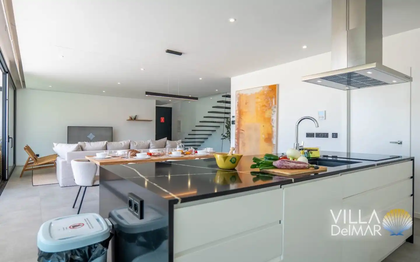 Kitchen of Houses for sale in Calpe / Calp  with Air Conditioner, Heating and Private garden