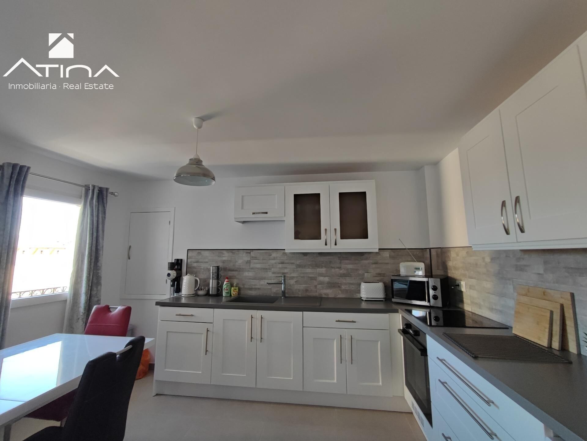 Kitchen of Apartment for sale in Jávea / Xàbia  with Air Conditioner, Terrace and Furnished