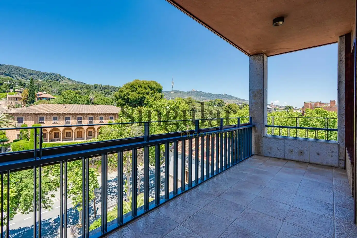Terraza de Piso de alquiler en Barcelona con Calefacción, Jardín privado y Terraza