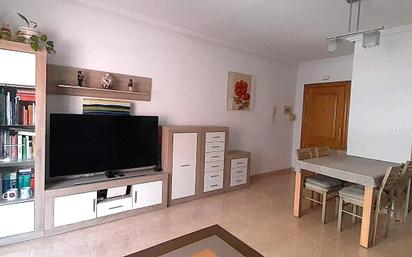 Living room of Flat for sale in  Almería Capital  with Air Conditioner, Heating and Terrace