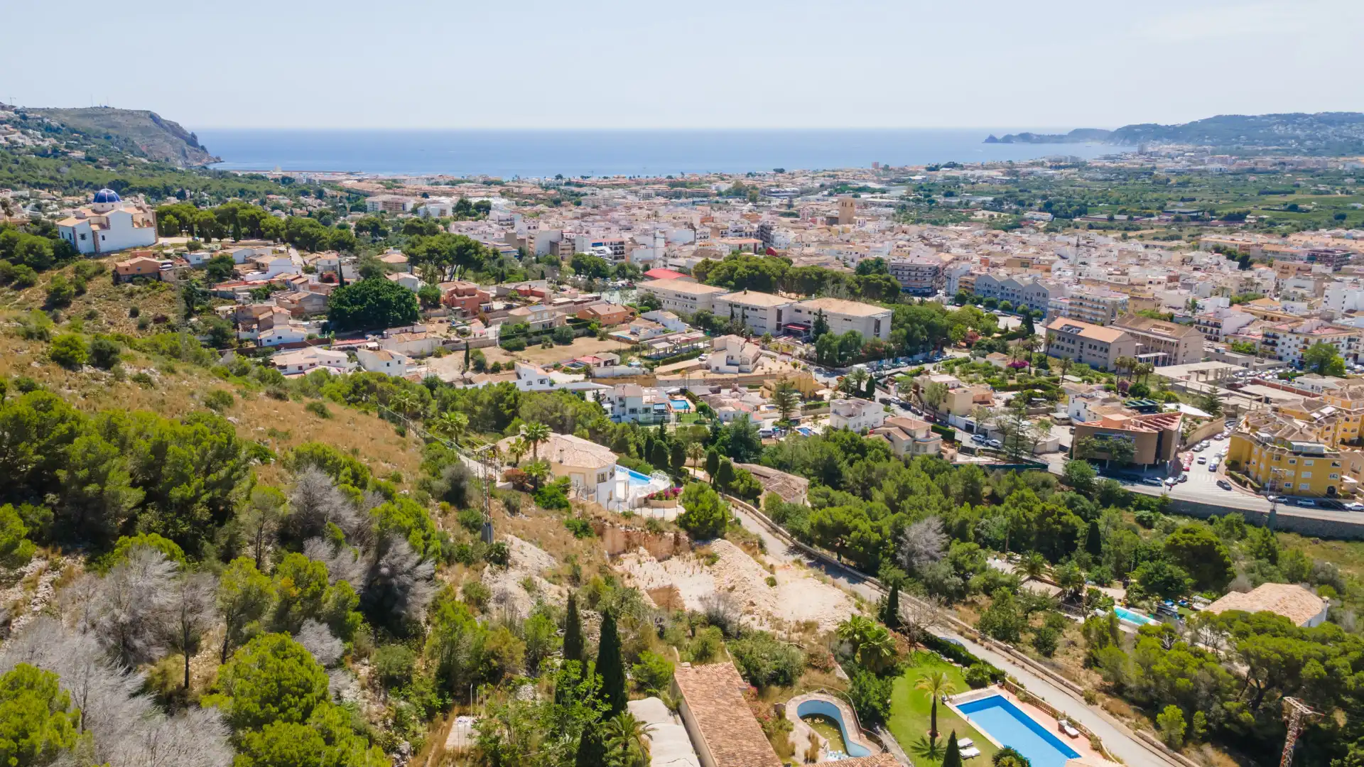 Vista exterior de Residencial en venta en Jávea / Xàbia