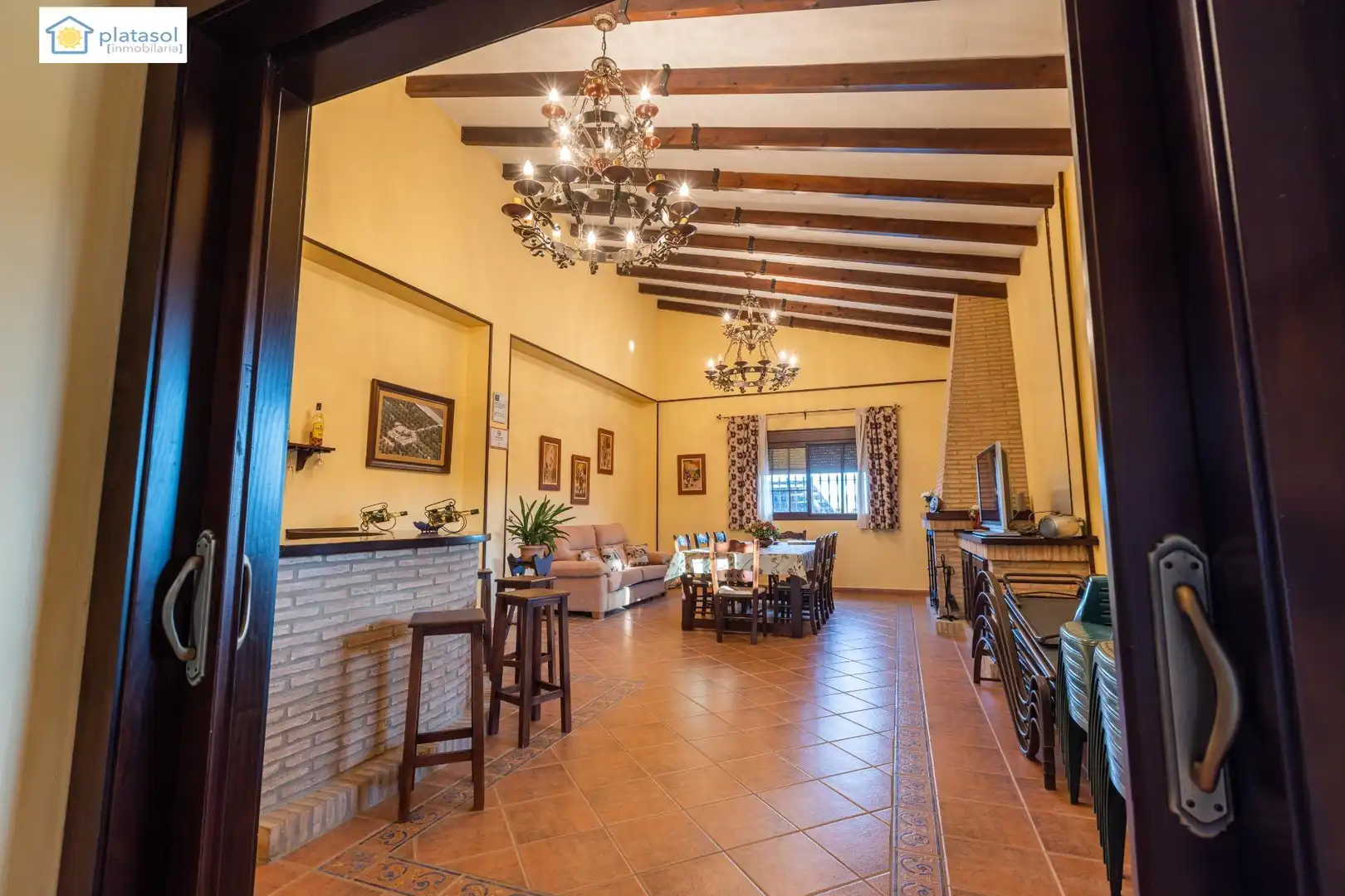 Finca rústica en venta en Chucena con Aire acondicionado, Calefacción y Jardín privado