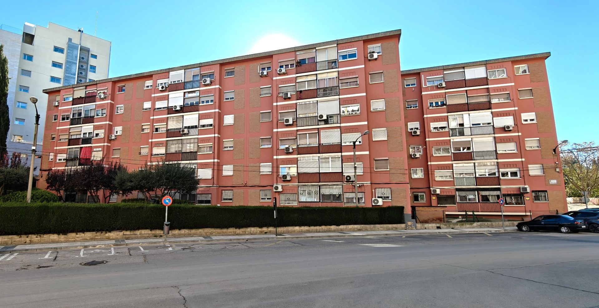 Exterior view of Flat for sale in  Zaragoza Capital  with Air Conditioner and Heating