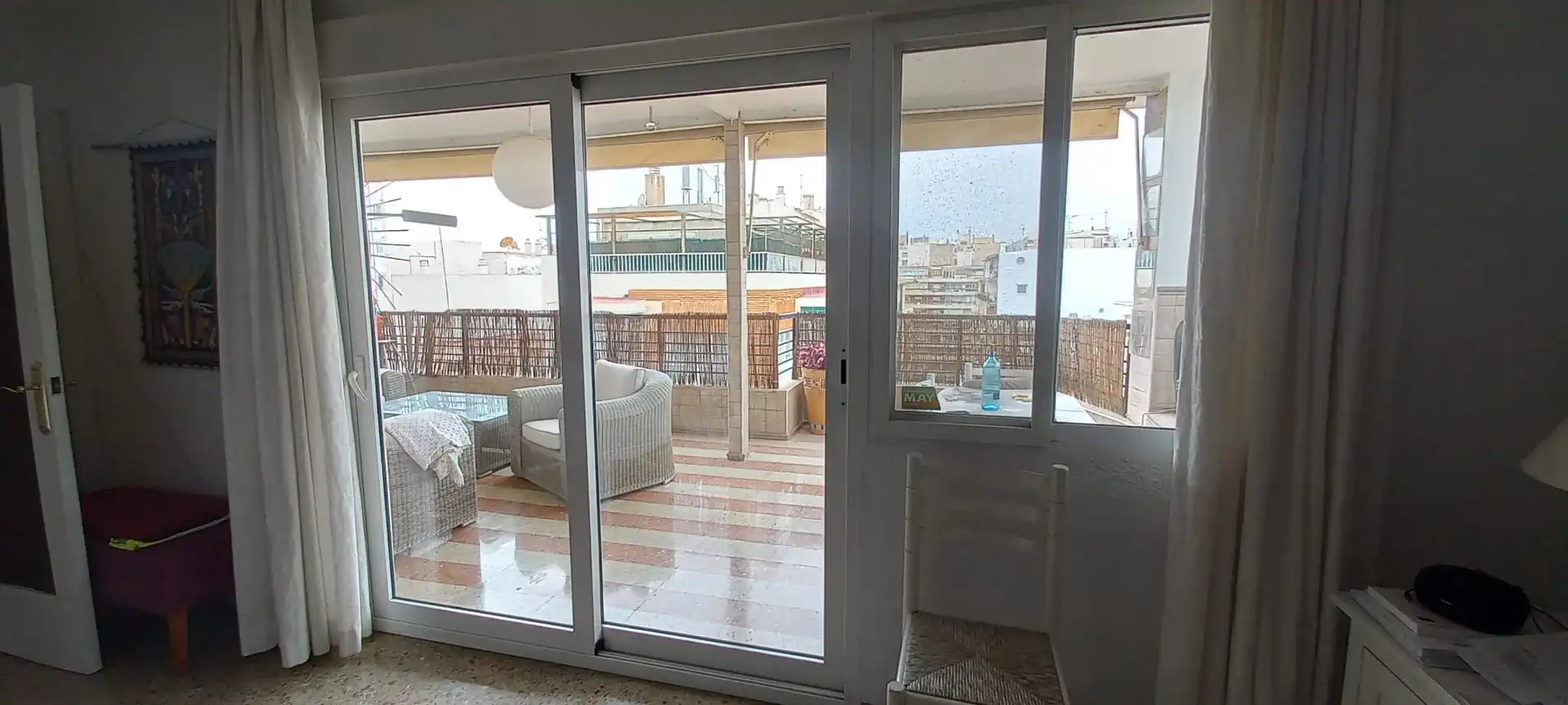 Terrasse von Dachboden zum Verkauf in Alicante / Alacant mit Terrasse, Möbliert und Balkon