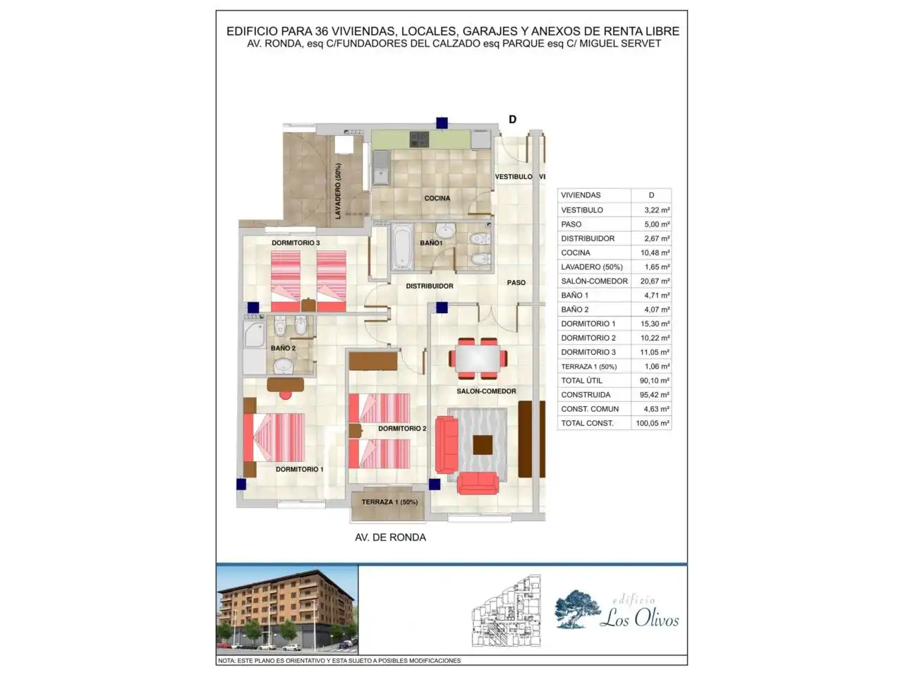 Piso en venta en Avenida Ronda, Las Trescientas - San Francisco - Ciudad Vergel