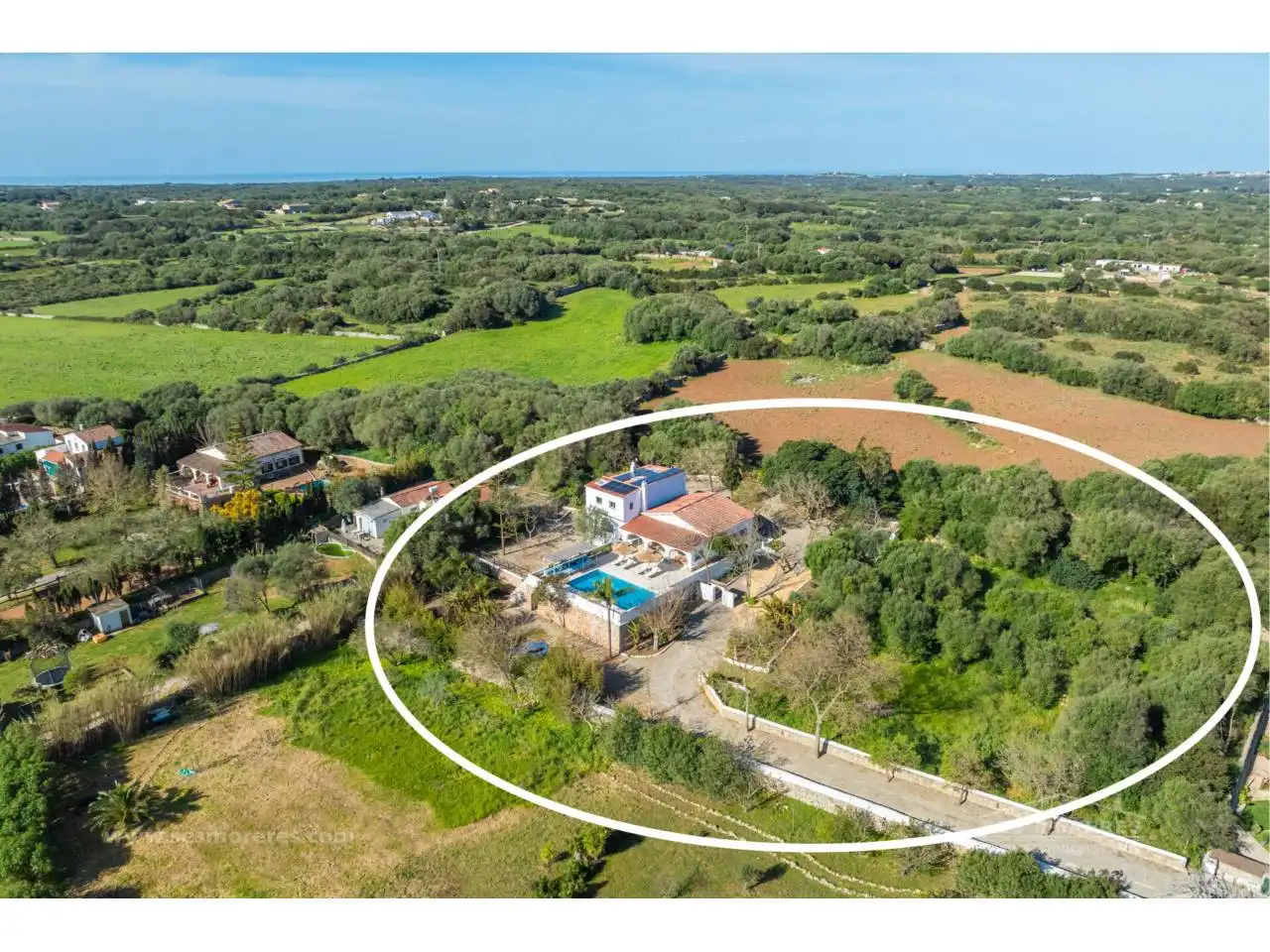 Casa o chalet de alquiler en Alaior con Aire acondicionado, Jardín privado y Terraza