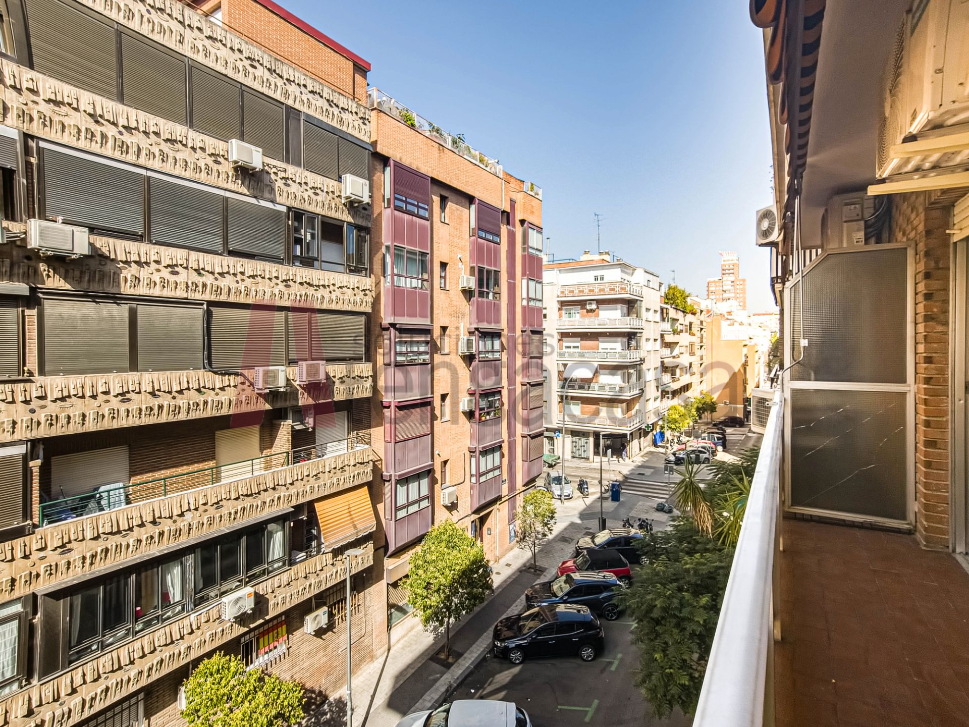 Vista exterior de Apartament de lloguer en  Madrid Capital amb Aire condicionat, Calefacció i Terrassa