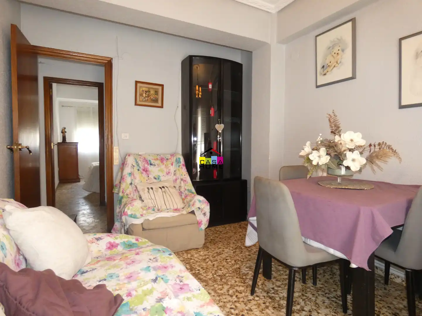 Living room of Flat for sale in Castellón de la Plana / Castelló de la Plana  with Storage room and Furnished