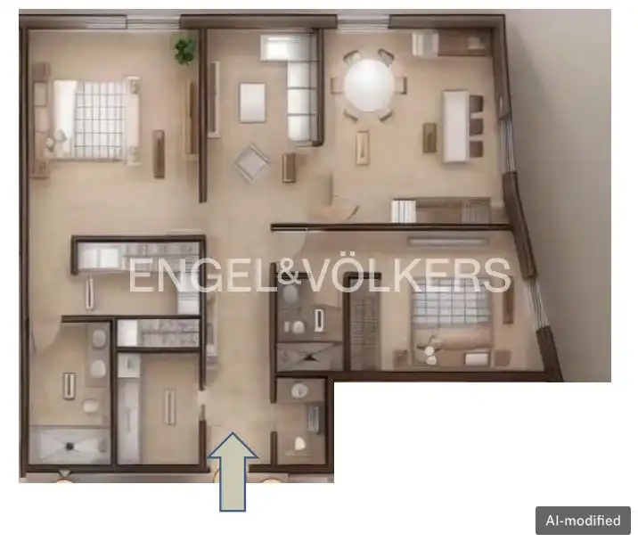 Schlafzimmer von Wohnung zum Verkauf in Santander mit Heizung